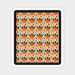 Halloween trick or treat Magnet