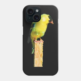 Goldfinch in the Garden Phone Case