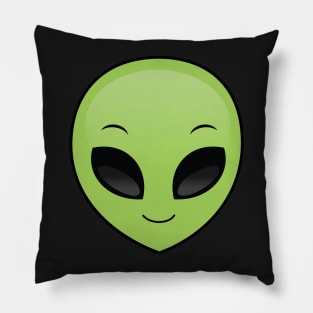 Alien Emoji Pillow