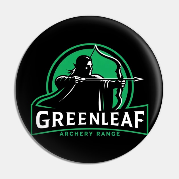 Greenleaf Archery Range - Green and Black - Fantasy Pin by Fenay-Designs