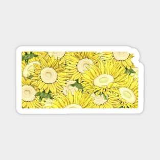 Kansas in Flowers Magnet