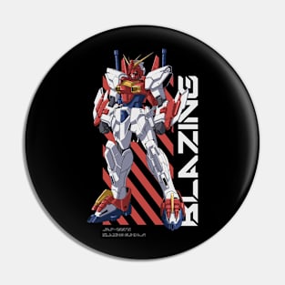 Blazing Gundam Pin