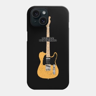 Merle Haggard Telecaster Phone Case