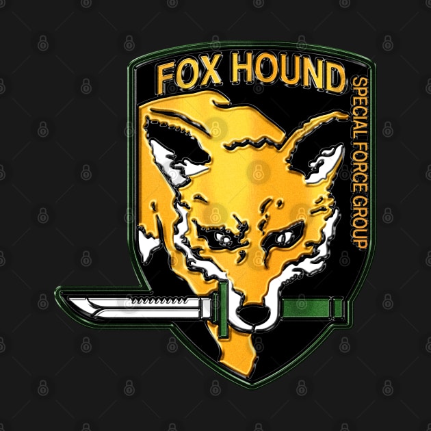 Foxhound Crest by huckblade