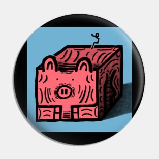 Pig Cube Pin