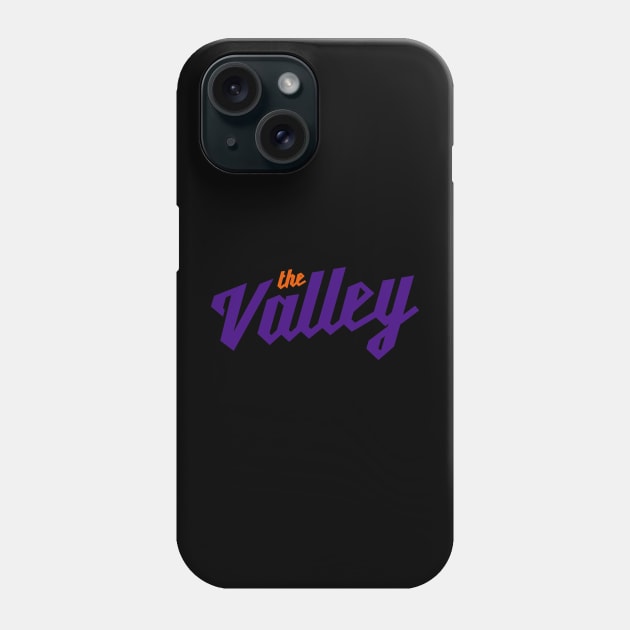 The Valley, Phoenix Basketball Phone Case by FanSwagUnltd