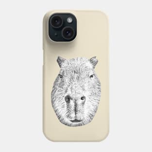 Capybara face on! Phone Case