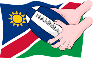 Rugby Namibia Magnet