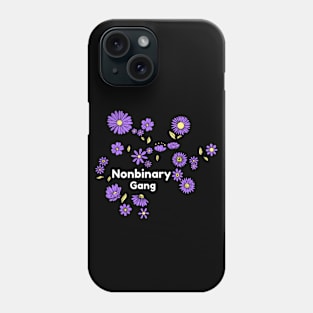 Non-Binary Flower Gang Phone Case