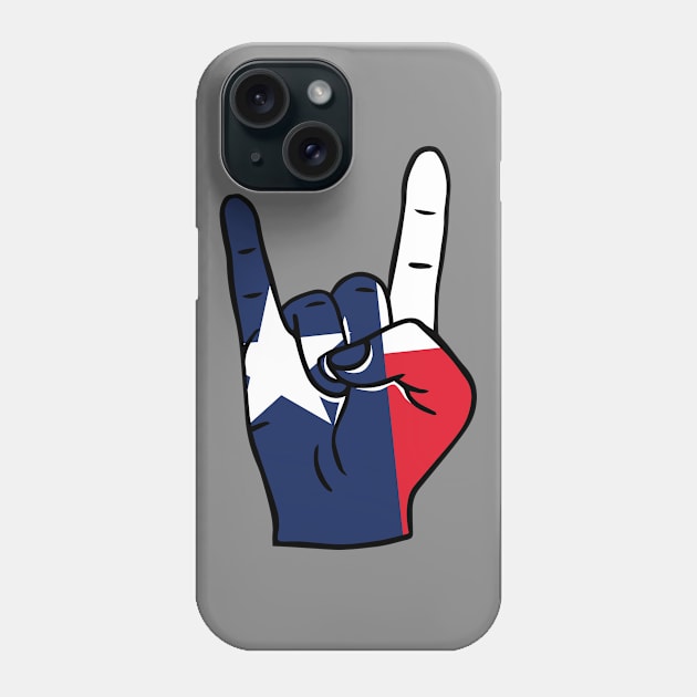 Rock On, Texas Phone Case by SLAG_Creative