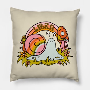 Libra Snail Pillow