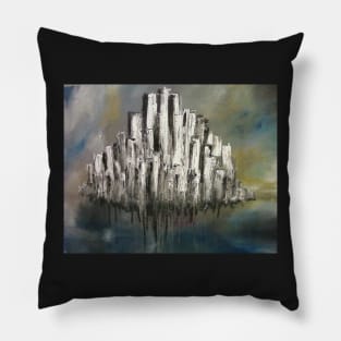 Floating City Pillow