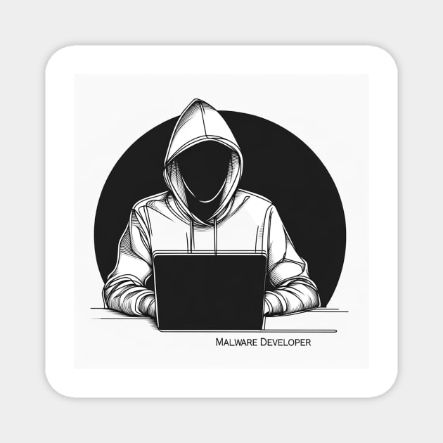 Malware Developer Magnet by Hack The Planet