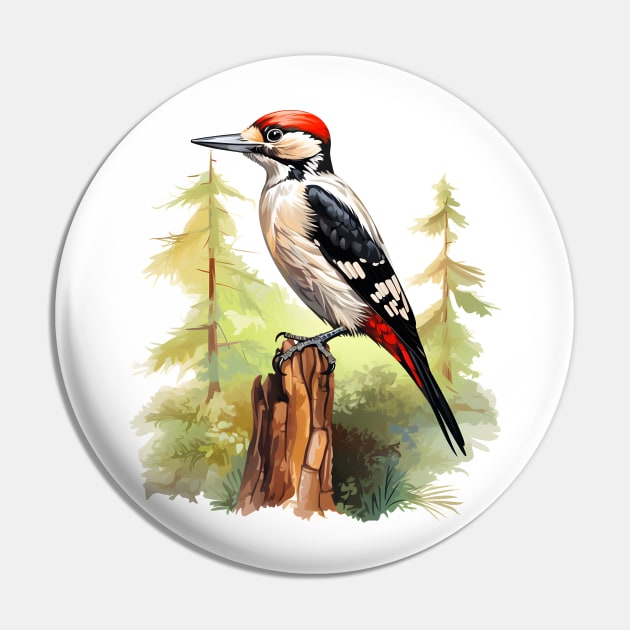 Woodpecker Pin by zooleisurelife