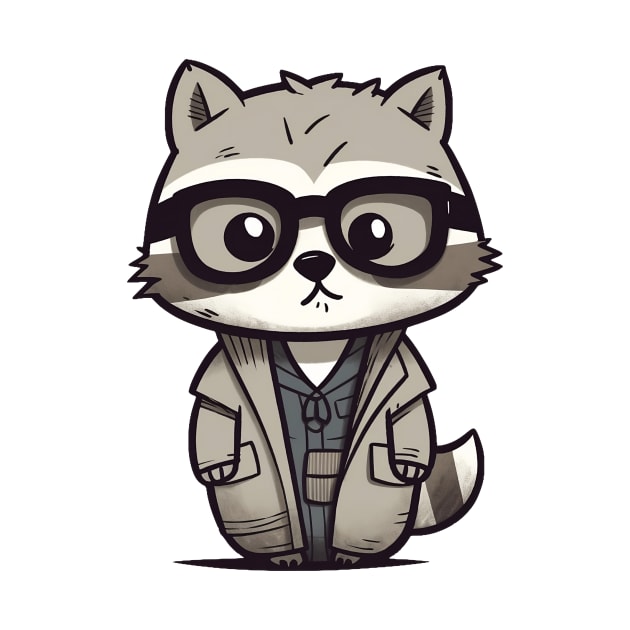 Curious Raccoon by stkUA