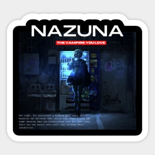 Call of the Night Anime Characters Nazuna Nanakusa Faceless in Cool 4  Panels Pop Art Style Sticker for Sale by Animangapoi