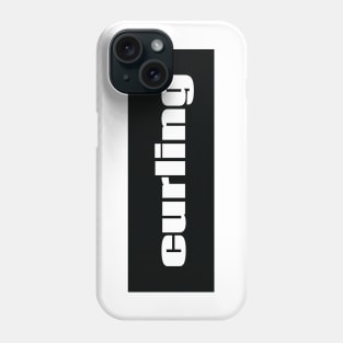 Curling Winter Sports Phone Case