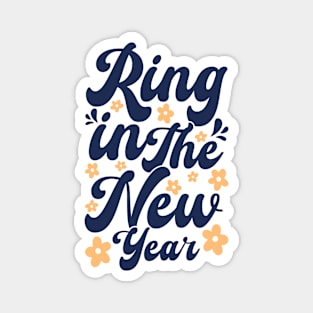 Ring in the new year Magnet