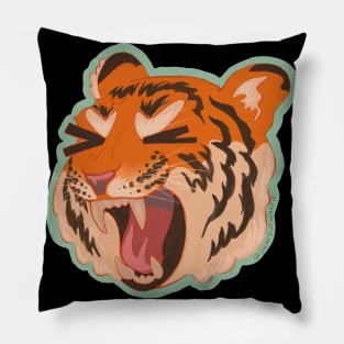 Moji Tiger Pillow