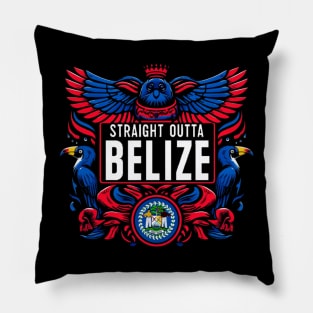 Straight outta Belize Pillow