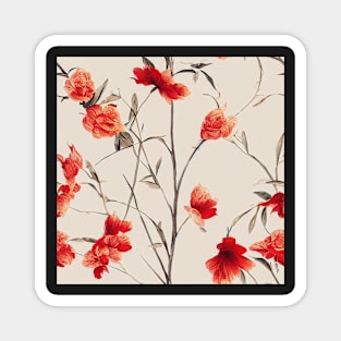 Beautiful Floral pattern #54 Magnet