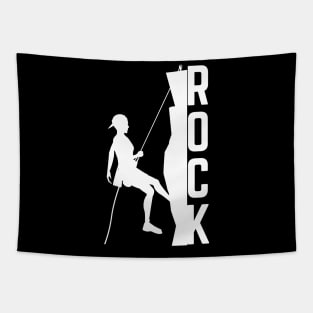 Rock Climbing Tapestry