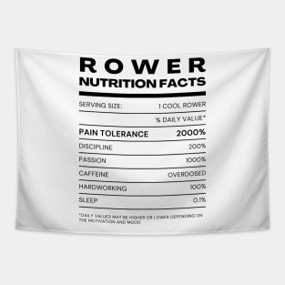 Rower nutritional facts Tapestry