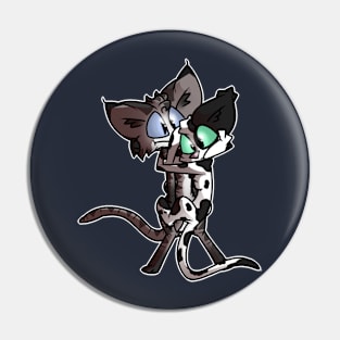 clingy cats Pin