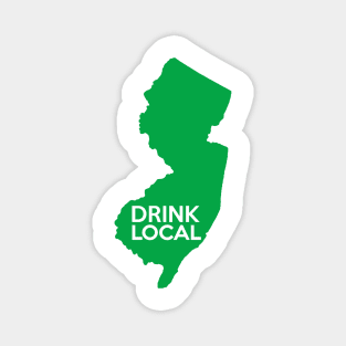 New Jersey Drink Local NJ Green Magnet