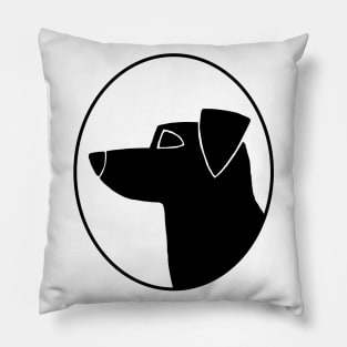 Jack Russell Terrier Cameo Pillow