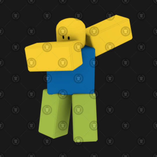 Dabbing Roblox Noob Dab - camisetas de tirantes roblox game teepublic mx