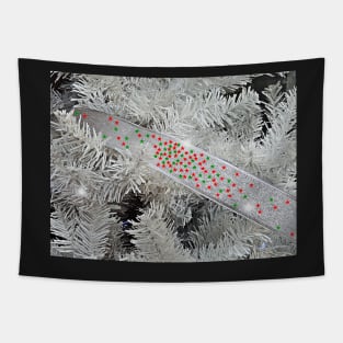 Silver Christmas Tapestry