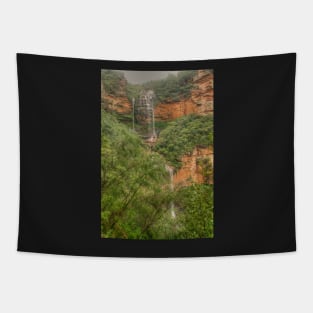 Wentworth Falls from a distance Tapestry