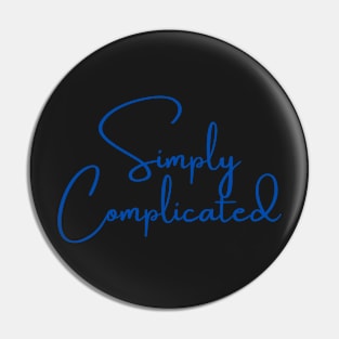 Simply Complicated Pin