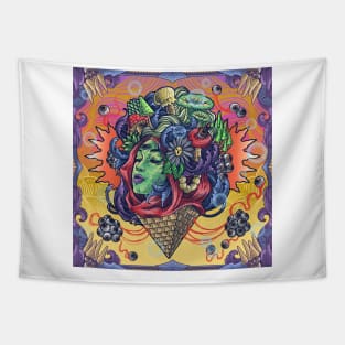 Cambulo Psychedelic Artwork Tapestry