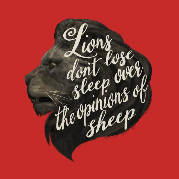 Lions don’t lose sleep by LauraGraves