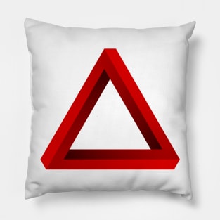 Impossible Penrose Triangle Pillow