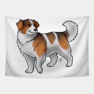 Dog - Tornjak - Red and White Tapestry