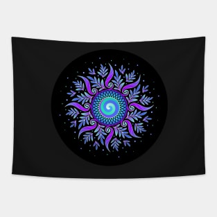 winter full moon Tapestry