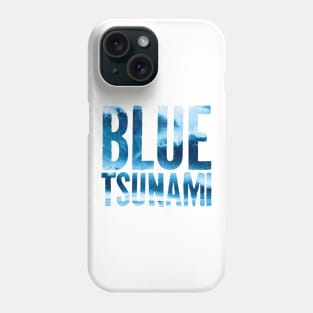 Blue Tsunami Phone Case