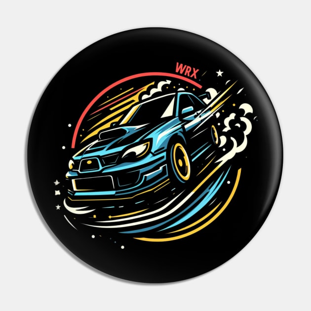 Subaru Impreza WRX Graphic Pin by Venomshock