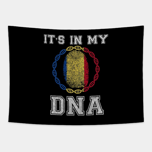 Romania  It's In My DNA - Gift for Romanian From Romania Tapestry by Country Flags