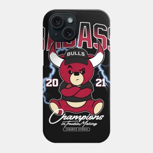 teddy bear basketball Phone Case