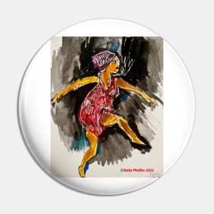 Dancing With Spirit Pin