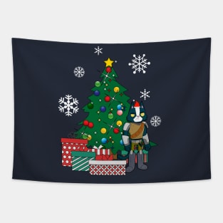 Avocato Around The Christmas Tree Final Space Tapestry