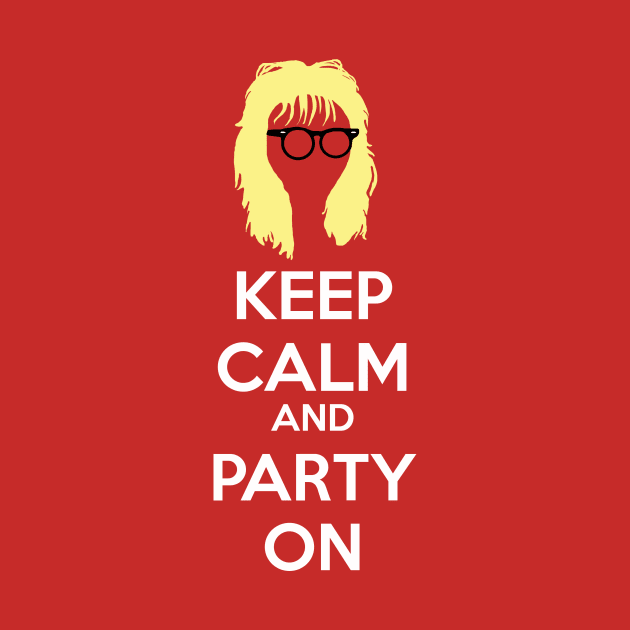 Keep Calm and Party On by Rubynibur