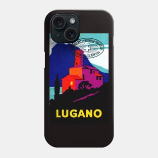 1934 Lugano Switzerland Phone Case