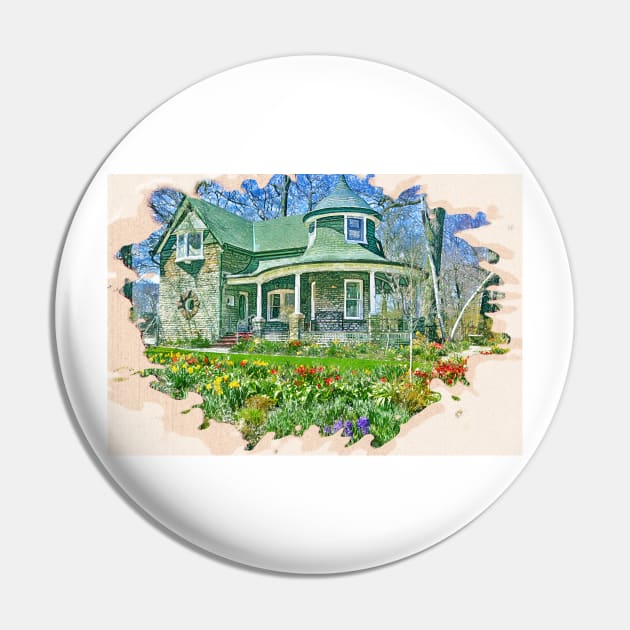 Kew Gardens Cottage 3 Pin by Robert Alsop