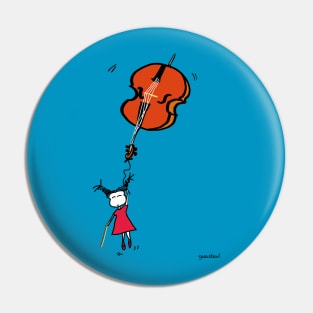 Cello flying Pin