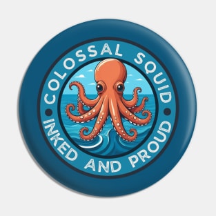 Colossal Squid Pin